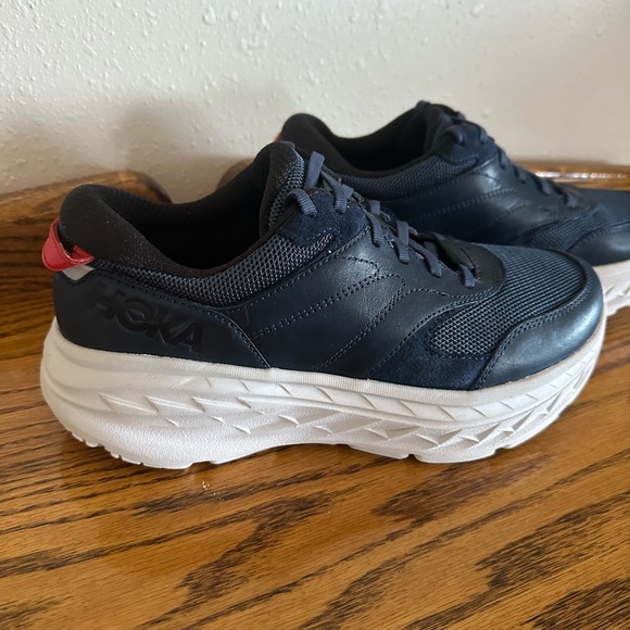 Hoka One One Bondi L Unisex Men’s 8 Womens 9 Blue Sneakers - Picture 2 of 5